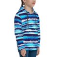 thumbnail image 3 of Daiia Ice Blue Stripes for Boys Fashion Hoodies & Sweatshirts with Kangaroo Pocket,Hooded Sweatshirt for Kid, Breathable& Moisture Wicking-Small, 3 of 6
