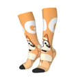 thumbnail image 2 of Saiise Bluey Funny Socks Men Women Boys Kids Adults Novelty Graphic Crew Tube Socks Crazy Design Casual Dress Socks for Sports,Running,Travel, 2 of 7