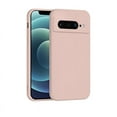 thumbnail image 1 of PANDACO Soft Shell Matte Pink Case for Google Pixel 7 Pro, 1 of 2
