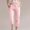 Pink, variant on Girls Wide Leg Pants for Kids Comfortable High Waisted Elastic Trousers Stylish Straight Leg Long Pants with Pockets for Everyday Wear