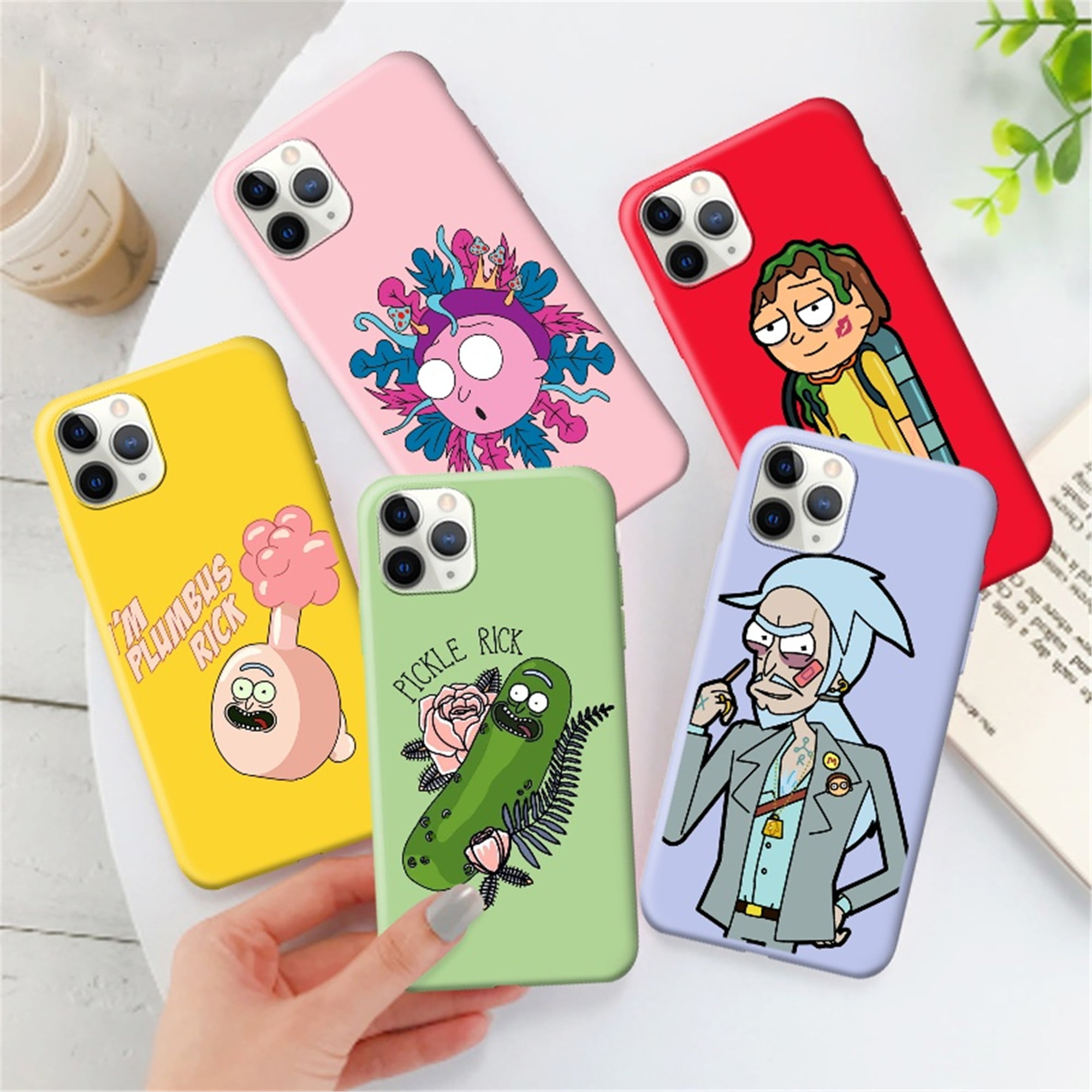 for iPhone 6 Case,Funny Rick and Morty Phone Case for iPhone 6/6S -  