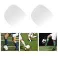 thumbnail image 6 of DimyFew 1 Pair Mini Soccer Shin Guards Lightweight Protector Shin Pads Protective Soccer White, 6 of 9