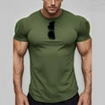 thumbnail image 4 of Maean Workout Tee for Mens Short Sleeve Muscle Shirt Gym Athletic Tees Breathable Stretchy Comfy Tshirts, 4 of 7