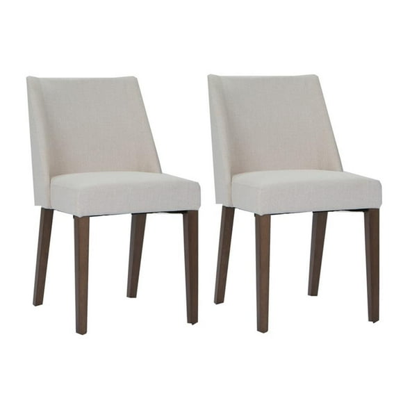 Pemberly Row Space Savers Chaise Nido, Beige Pâle (Ensemble de 2)