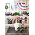thumbnail image 7 of 4th of July Pillow Covers 18x18 Set of 4 Independence Day Memorial Day Patriotic Farmhouse Decor Holiday Stars and USA Truck Summer Throw Pillow Case for Sofa, Bed, Couch, Car, Home Couch, 7 of 7