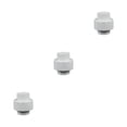 thumbnail image 2 of pitrice Home Hotel Aquarium PVC Pipe Union Connector Replacement Irrigation Threaded Interface Water Hose Equal Connectors 20mm 3Set, 2 of 6