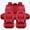 Red, variant on OTOEZ Universal PU Car Seat Covers Full Set 5 Seats Leather Front and Rear Bench Backrest Cushion Protector Fit Most Honda Toyota Chevy Ford Nissan Trucks SUVs