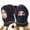 Navy, variant on Winter Hat And Scarf Set for Women With Ear Flaps Color Block Warm Thick Hats Two Piece Set