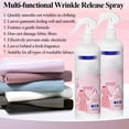 thumbnail image 4 of Multi-functional Wrinkle Release Spray for Clothes, Wrinkle Releaser and Refresher Fabric Spray, No-Iron Clothing Crease Spray, Clothes Wrinkle Removal Spray for Clothing, Fresh Scent (2), 4 of 7