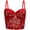 c02Red, variant on LNWUY Women's Lace Print Bustier Corset With Chest Pad, Underwire Spaghetti Strap Going Out Clubwear Party Tops Black 40