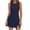 *Navy, variant on ClodeEU Women's Round Neck Sleeveless Romper Breathable Dress,Comfortable Casual Athletic Jumpsuit for Summer Navy,Womens Plus XXXL