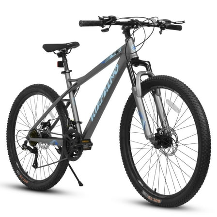 26 Inch Mountain Bike,21 Speed with High-Carbon Steel Frame Bike for Adults,Dual Disc Brake Mountain Bicycle for Men Womens Adult Bicycle