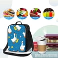 thumbnail image 4 of Lsque Cartoon Goose Lunch Bag Lunch Box for Women Men Reusable Insulated Lunch Tote Bag,Leakproof Thermal Cooler Sack Food Handbags Case High Capacity, 4 of 9