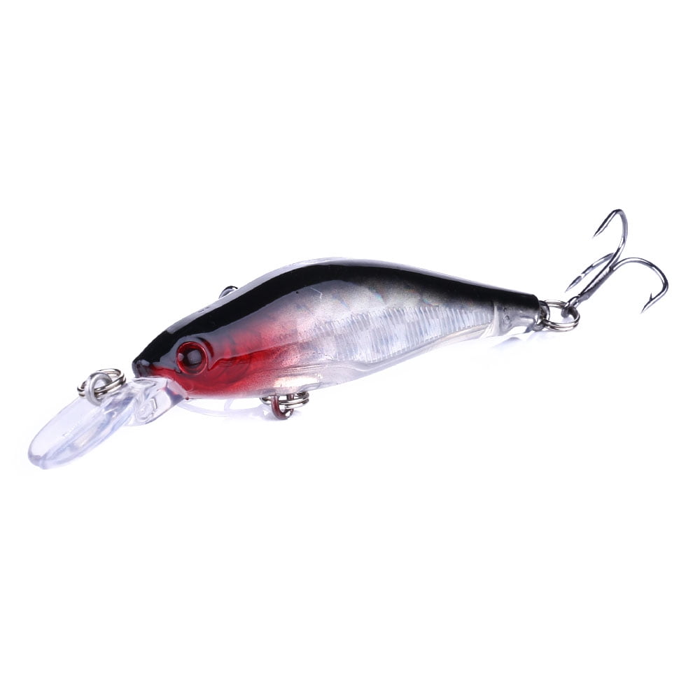 HENGJIA Fishing Deep Diving Fishing Lures Swimbait Sinking Minnow Lure Freshwater Jerkbait Lure 8Pcs/kit