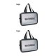 thumbnail image 2 of Monstrate Bolsa de cosméticos impermeable esmerilada de PU de gran capacidad para mujer de 3 tamaños S/M/L, bolsa de almacenamiento de Type2 NO2, 2 of 6