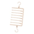 thumbnail image 3 of Percha resistente para pantalones vaqueros, plegable y antideslizante. Rosa 6 capas, 3 of 9