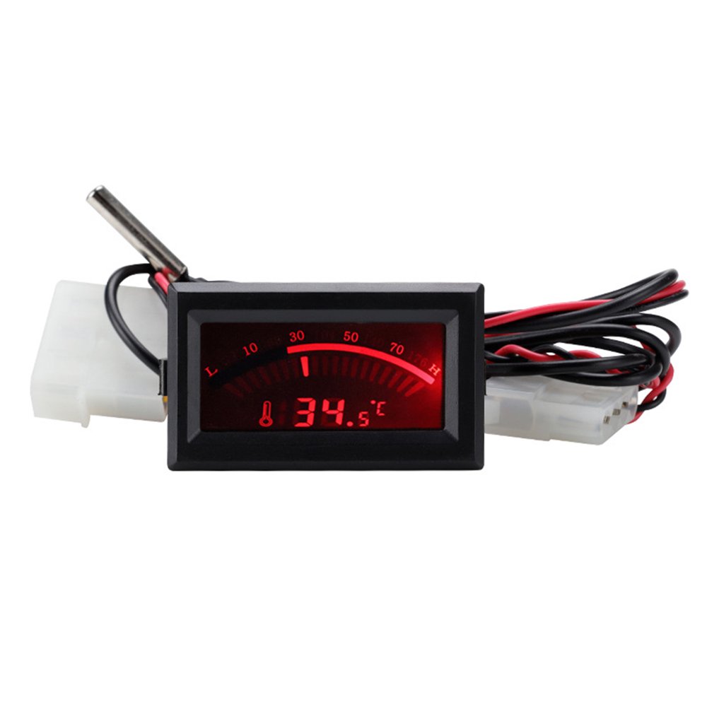 Aquarium Thermometer Digital Mini Temperature Meter 4 Pin Indoor