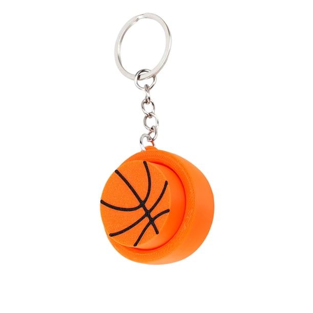 Llavero Antiestrés Con Botón De Balón Deportivo, Juguete Para Aliviar La Ansiedad, Accesorio Divertido Para La Concentración Y Recuerdo Del Día Del Partido