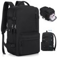 thumbnail image 1 of Travel Backpack Carry-on Personal Item Bag for Flight Approved  Backpack Expandable Large Capacity Travel Bags Waterproof, 1 of 6