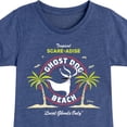 thumbnail image 3 of Nightmare Before Christmas - Tropical Scare-adise - Local Ghouls Only - Toddler And Youth Girls Short Sleeve Graphic T-Shirt, 3 of 5
