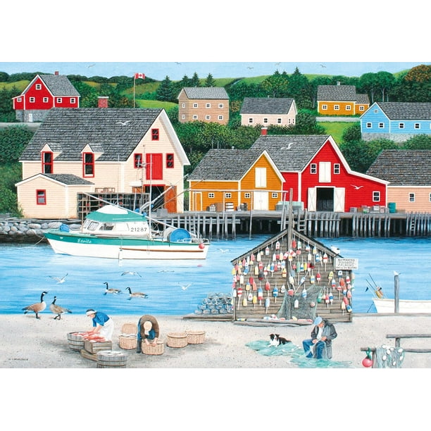 Rompecabezas Ravensburger Fisherman's Cove 1000 piezas