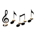 thumbnail image 1 of Juego de 4 candelabros de pared Macarena artesanales para velas de té decoración del hogar, 1 of 8