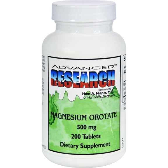 Advanced Research/Nutrient Carriers Magnesium Orotate 500 mg 200 Tabs