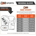 thumbnail image 4 of DXM SPORTS Boxing Gloves for Men & Women, Ideal for Heavy Punching Bag Workout Kickboxing, Muay Thai, MMA - 8oz, 4 of 8