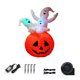 thumbnail image 1 of Decoración inflable de Halloween Nikou calabaza fantasma para patio jardín al aire libre, 1 of 11
