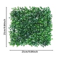 thumbnail image 4 of 1pcs Artificial Plant Wall Panels Topiary Hedge Plant Privacy Hedge Screen UV Protected Decor Faux Greenery Wall for Outdoor & Indoor Garden Fence Backyard, 4 of 9