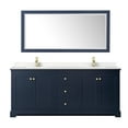 thumbnail image 4 of Wyndham Collection Wcv232380d-Vca-M70 Avery 80" Free Standing Double Basin Vanity Set -, 4 of 7