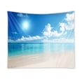 thumbnail image 3 of Tapiz para el hogar Tapiz para decoración de habitaciones Tela para colgar Fondo de tela Tela para colgar con viento Tapiz de paisaje marino, 3 of 3