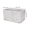 thumbnail image 2 of KAKOWELY Caja Para Pañuelos Rectangular Plateada Para Hogar Con Y Organizador De Escritorio, 2 of 6