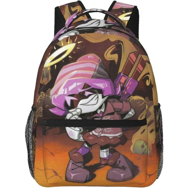 Murder Drones Backpack Lightweight Large Capacity Laptop Backpack Cartoon Backpacks For Unisex