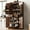 Brown 4 Doors 2 Drawers + MDF, variant on 71" Tall Farmhouse Kitchen Pantry Cabinet - 3 Pull-Out Organizers, 6 Door Shelves & 2 Drawers, Freestanding Cupboard for Kitchen,Black