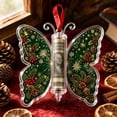 thumbnail image 2 of Christmas Money Gift Ornament, Plastic Butterfly Design B Cash Gift Holder, with Hanging Ribbon for Christmas Gift Exchange and Stocking Stuffer, 2 of 5