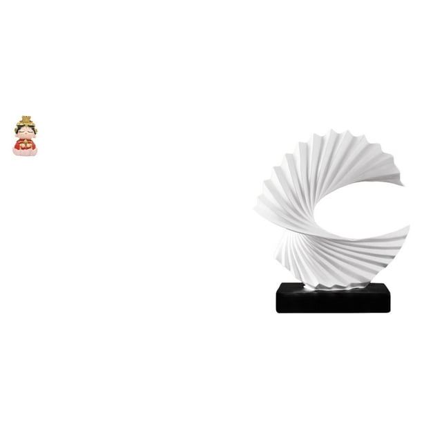 Estatua de madre, escultura de ola oceánica, adorno abstracto, artesanía de resina, centro de mesa, ideal para regalar, decoración del hogar, oficina,