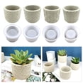 thumbnail image 2 of Small Flower Pot Silicone Mold Succulents Concrete Flower Pot Vase Plaster Cement Clay Mold Plant Holder Mold, 2 of 8