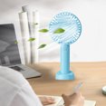 thumbnail image 4 of Fiudx Ventilador de Mano, Recargable Por Usb, Mini Ventilador de Escritorio con Potente Flujo de Aire, Diseño Compacto y Elegante, Modelo Nube, Ideal para Uso En Interiores y Exteriores, Ideal para D, 4 of 6