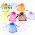 thumbnail image 4 of 50pcs/lot 5x7cm 7x9cm 9x12cm 10x15cm Drawstring Organza Bags Jewelry Packaging Bags Candy Wedding Bags Wholesale Gifts Pouches Mixed Color 7x9cm, 4 of 5