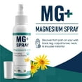 thumbnail image 3 of Mars Wellness MG+ Magnesium Spray 4 oz - Magnesium & Arnica Spray - Extra Strength Magnesium Body Spray - Spray Magnesium Oil for Body Aches, Headaches, Muscle Spasms, & Leg Cramps, 3 of 7