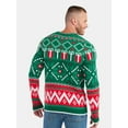 thumbnail image 3 of Jollidays Men's Christmas Sweater with Long Sleeves, Midweight, Sizes S-3XL, 3 of 5