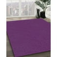 thumbnail image 2 of Ahgly Company Indoor Rectangle Patterned Dark Orchid Purple Area Rugs, 5' x 7', 2 of 6
