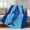Aqua Navy Blue, variant on Black Blue Dolphin Fleece Throw Blanket for Couch, Summer Beach Coastal Modern Art Microfiber Flannel Blanket for All Season, Lightweight Soft Throw Blankets for Baby, Kids, Pets, 30"x40"