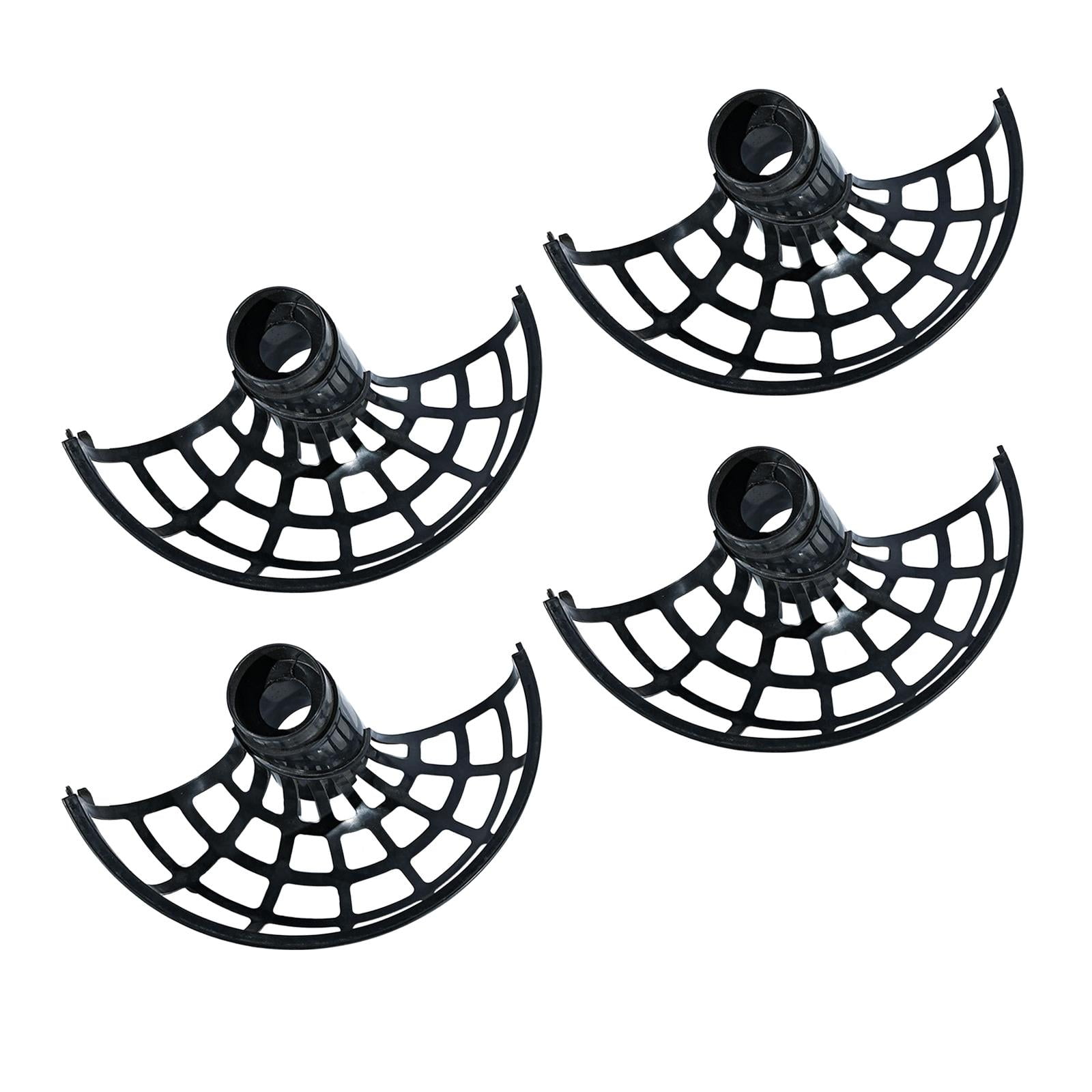GARENDE 4x Portable Tennis Machine Ball Tracks Easy to Install Expansion Accessories