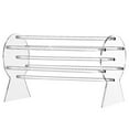 thumbnail image 2 of Acrylic Headband Holder   Display Stand Jewelry Organizer Necklaces Storage Rack, 2 of 8