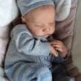 thumbnail image 1 of Muñecas De Bebé Reborn De 19 Pulgadas, Muñeca De Simulación De Bebé, Bebé Recién Nacido, Bebé Durmiente, Muñecas De Bebé De Silicona Suave De La Vida Real ANGGREK  Otros, 1 of 7