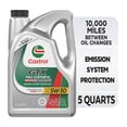 thumbnail image 2 of Castrol GTX Full Synthetic High Mileage 5W-30 Motor Oil, 5 Quarts, 2 of 11