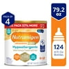 Nutramigen Hypoallergenic Powder Baby Formula, Colic Relief from Cow's Milk Allergy Starts in 24H, 19.8 Oz Can, 4 Count