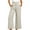 Silver womens pants, variant on Wycnly Womens Palazzo Pants Linen Long Pants for Women Casual Solid Drawstring Elastic Waist Plus Size Wide Leg Palazzo Pants Cotton Linen Comfy Trousers with Pocket Fall